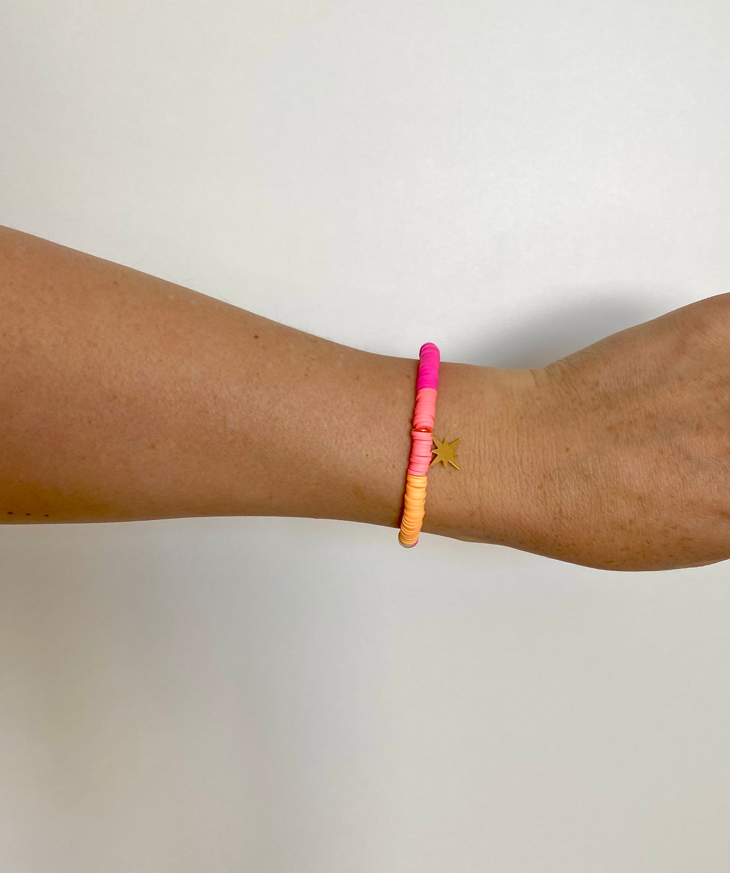 Hot Pink Starburst Bracelet