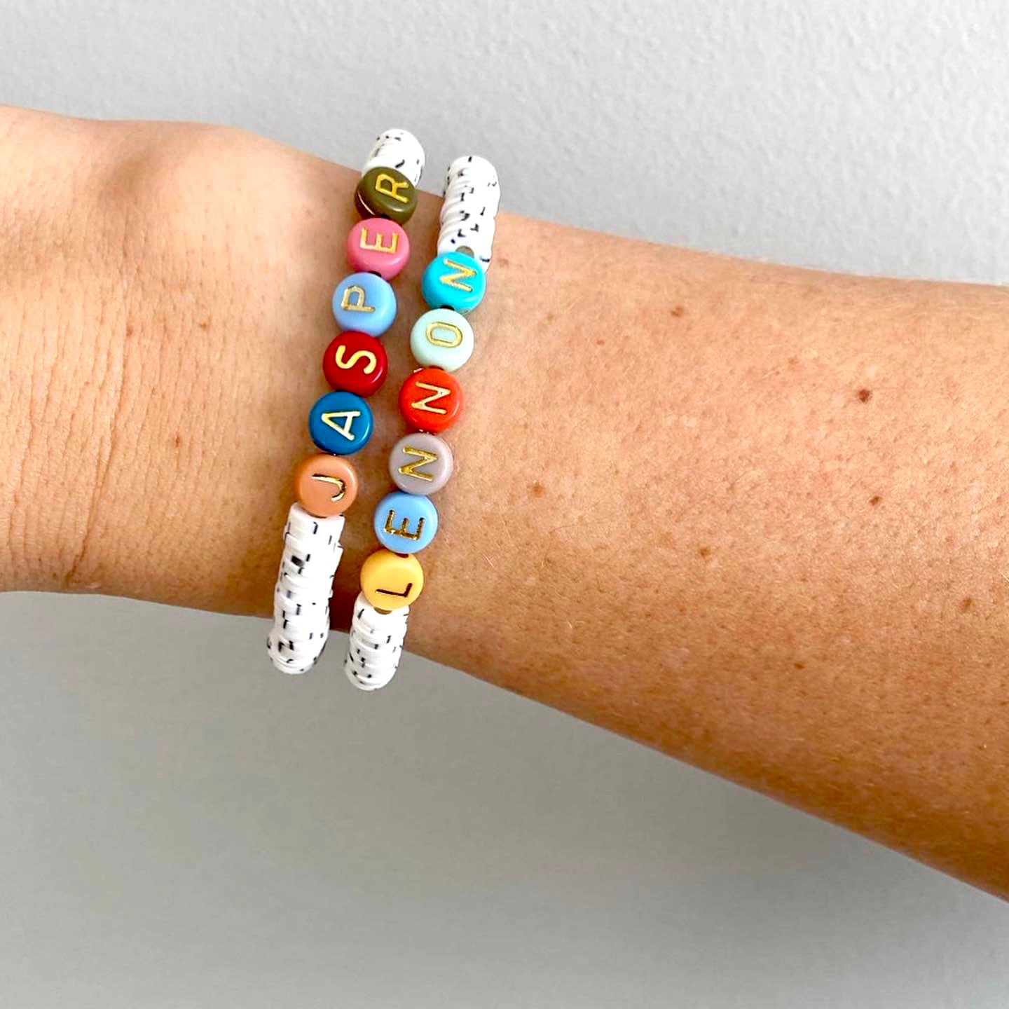 Colorful Word/Name Bracelets
