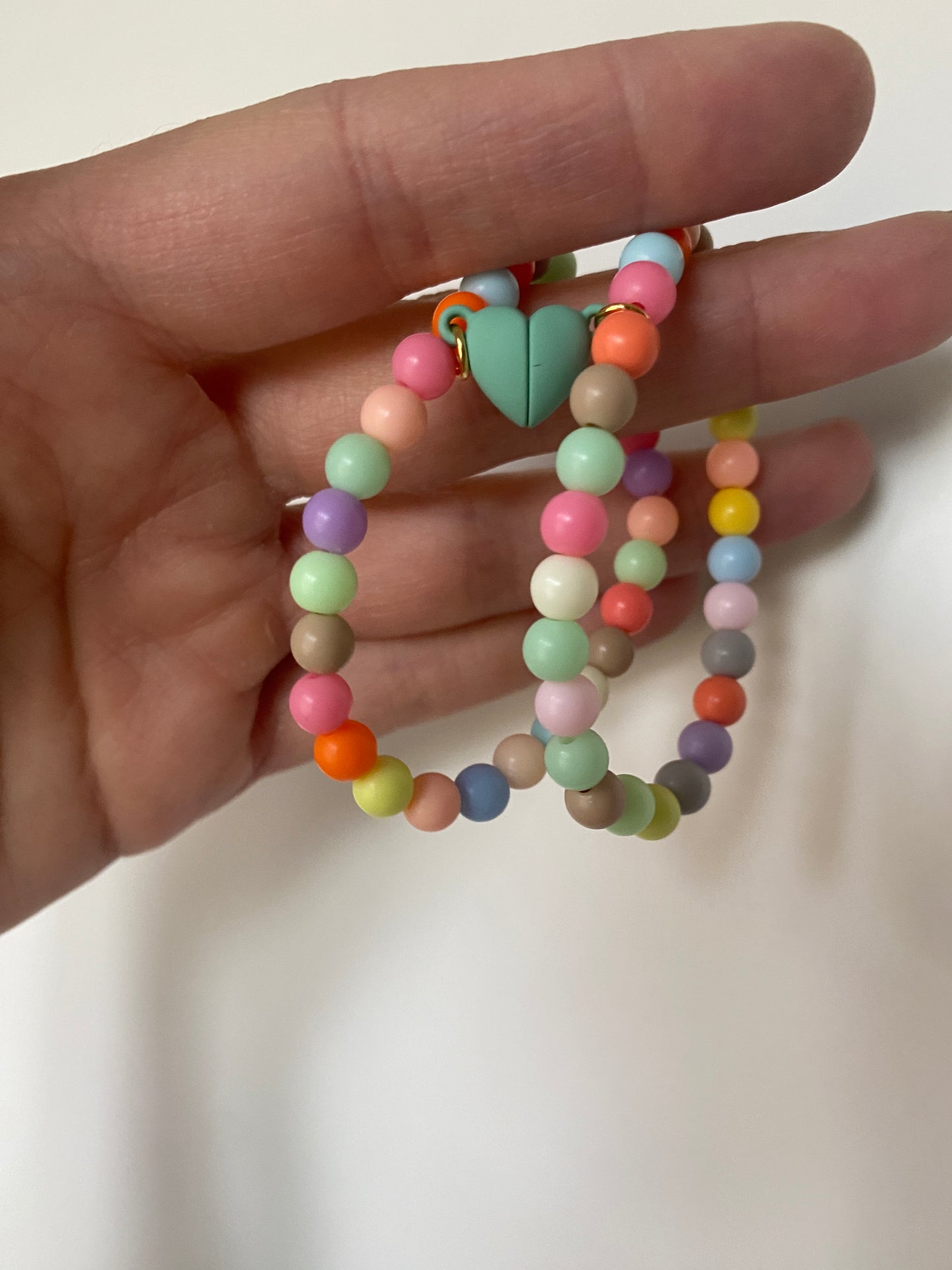 Magnetic BFF Heart Bracelets