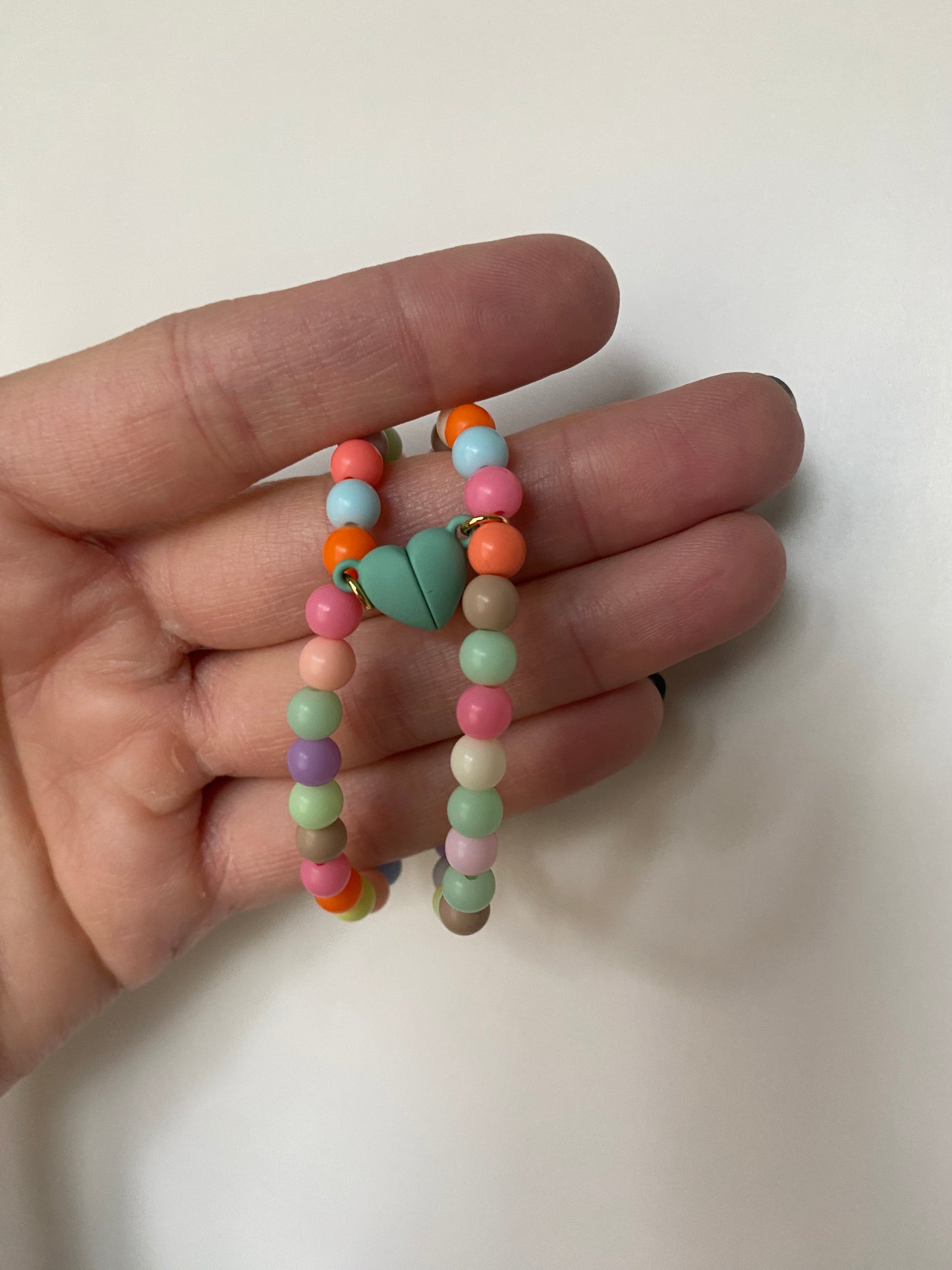 Magnetic BFF Heart Bracelets