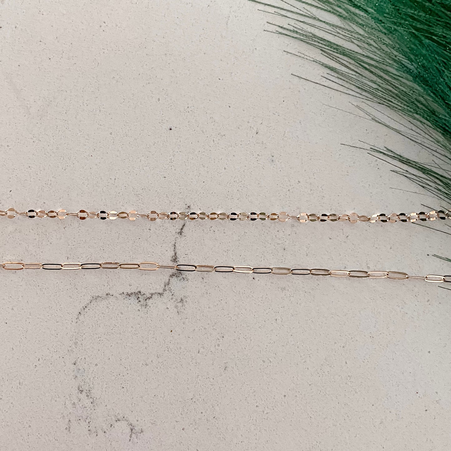 Solid 14k Gold Chains - Permanent Jewelry